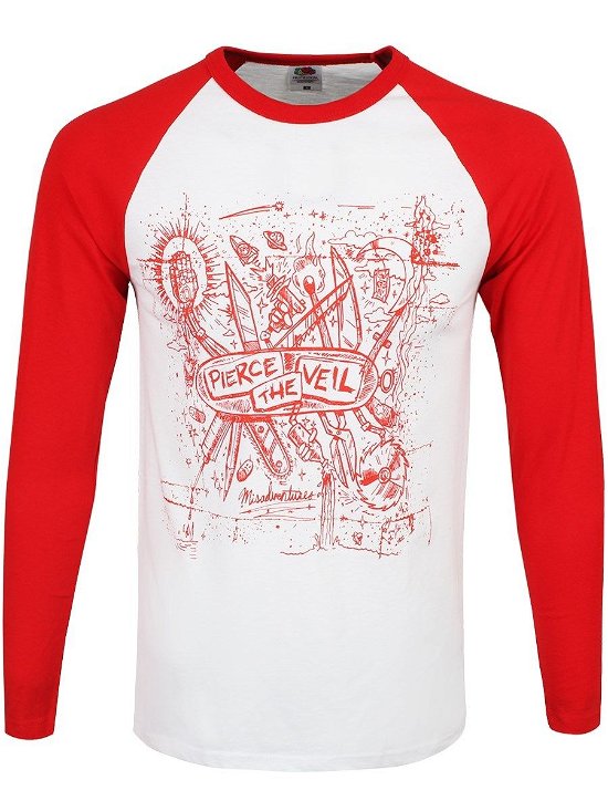 Knives (Baseball Shirt) - Pierce the Veil - Merchandise -  - 5054015236812 - 