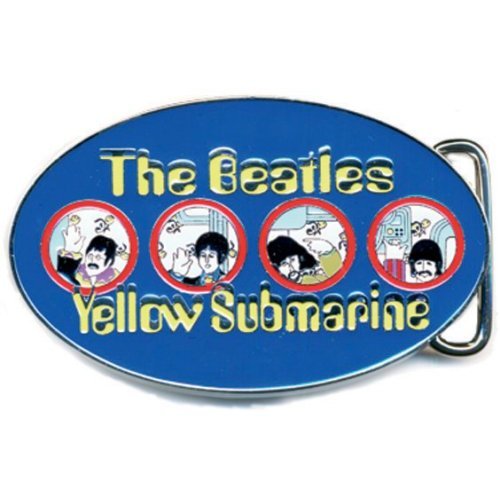 The Beatles Belt Buckle: Yellow Submarine Portholes - The Beatles - Fanituote - Suba Films - Accessories - 5055295303812 - keskiviikko 10. joulukuuta 2014