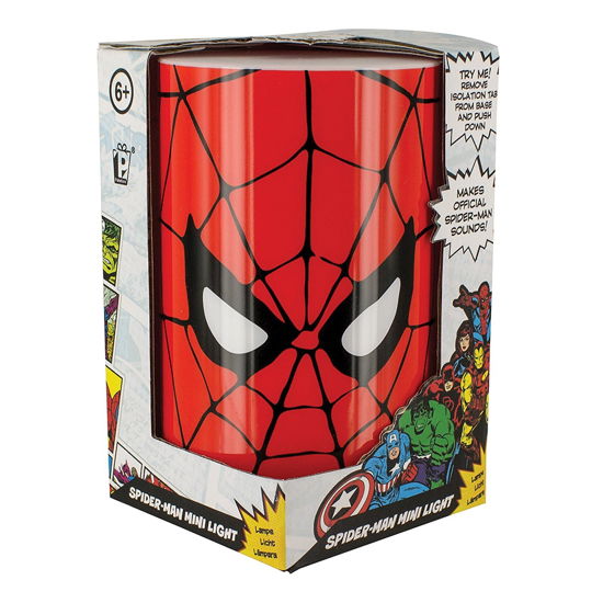 Paladone Marvel Comics Spiderman Mini Light With T (Merchandise) - Paladone - Produtos - Paladone - 5055964713812 - 14 de maio de 2019