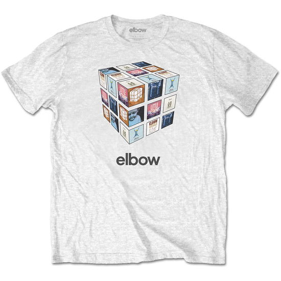 Cover for Elbow · Elbow Unisex T-Shirt: Best of (White) (T-shirt) [size S] [White - Unisex edition] (2020)