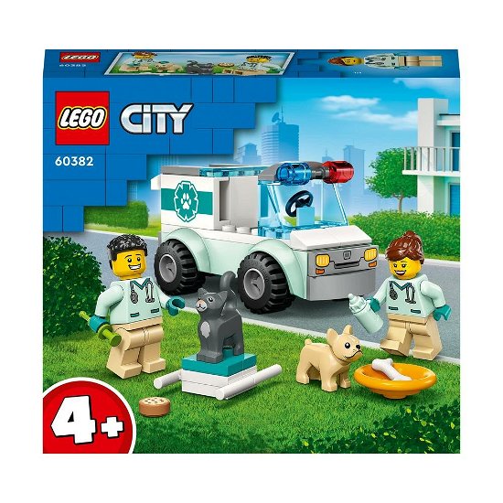 Cover for Lego · LEGO City 60382 Dierenarts Reddingswagen (Legetøj)