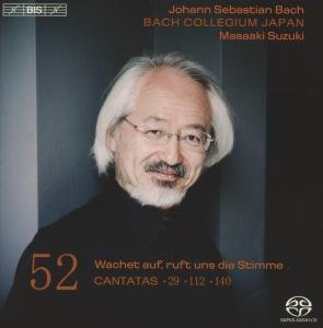 Bachcantatas Volume 52 - Bach Collegium Japansuzuki - Muziek - BIS - 7318599919812 - 31 december 2012