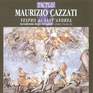 Vespro Di Sanct Andrea - M. Cazzati - Muziek - TACTUS - 8007194101812 - 2012