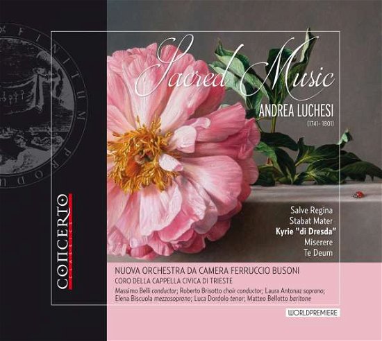 Cover for Luchesi,a. / Brisotto,roberto / Antonaz,laura · Andrea Luchesi: Sacred Music (CD) (2016)