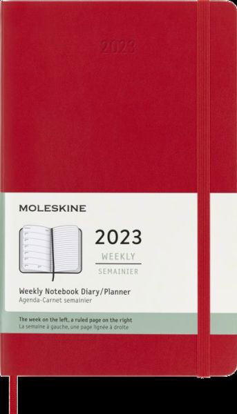 Cover for Moleskine · Moleskine 2023 12month Weekly Large Soft (Kalender) (2022)
