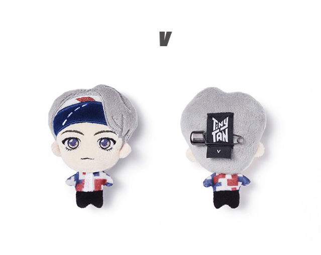 BTS · V - TINYTAN PLUSH BADGE (MERCH) (2021)