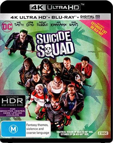 Suicide Squad - Suicide Squad - Elokuva - ROADSHOW - 9398700032812 - perjantai 9. joulukuuta 2016