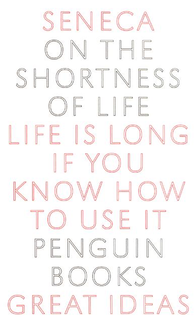 Cover for Seneca · On the Shortness of Life - Penguin Great Ideas (Pocketbok) (2004)