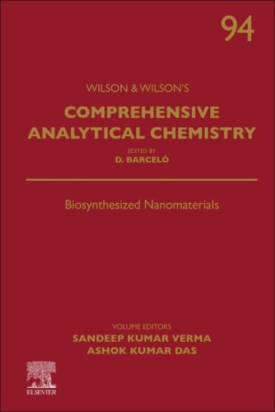Cover for Biosynthesized Nanomaterials - Comprehensive Analytical Chemistry (Hardcover Book) (2021)