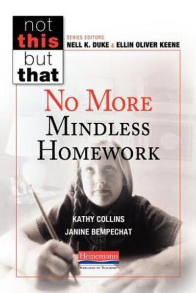 Cover for Kathy Collins · No More Mindless Homework (Book) (2017)