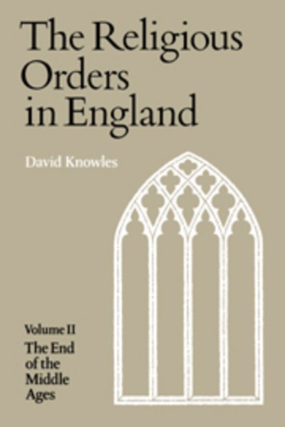 Cover for David Knowles · Religious Orders Vol 2 (Innbunden bok) (1979)