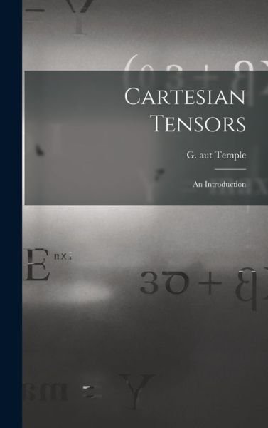Cover for G Aut Temple · Cartesian Tensors (Hardcover Book) (2021)