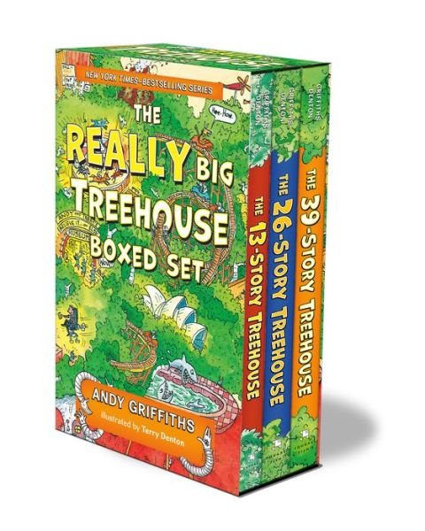 Really Big Treehouse Box Set - Andy Griffiths - Bøker - MACMILLAN USA - 9781250157812 - 10. oktober 2017