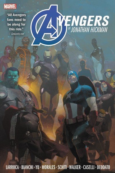 Cover for Jonathan Hickman · Avengers By Jonathan Hickman Omnibus Vol. 2 (Gebundenes Buch) (2018)