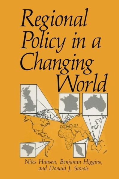 Cover for Niles Hansen · Regional Policy in a Changing World - Environment, Development and Public Policy: Cities and Development (Paperback Book) [Softcover reprint of the original 1st ed. 1990 edition] (2013)