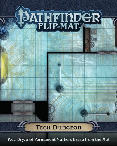 Pathfinder Flip-Mat: Tech Dungeon - Jason A. Engle - Gesellschaftsspiele - Paizo Publishing, LLC - 9781601256812 - 21. Oktober 2014