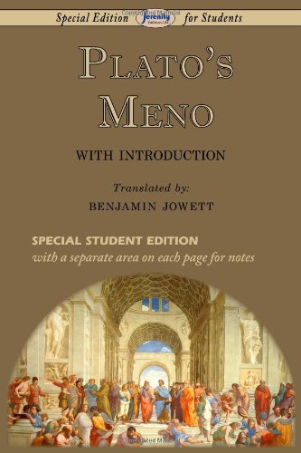 Cover for Plato · Meno (Special Edition for Students) (Taschenbuch) (2010)