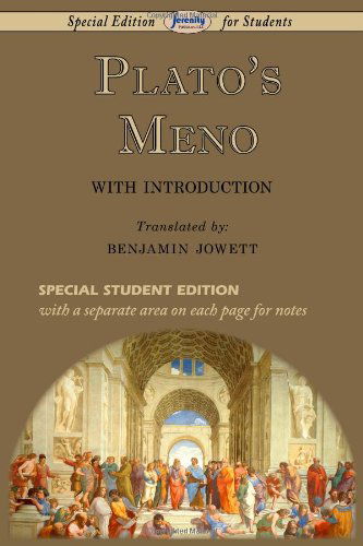 Cover for Plato · Meno (Special Edition for Students) (Taschenbuch) (2010)