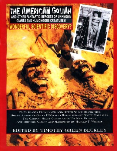 Cover for Timothy Green Beckley · The American Goliah - and Other Fantastic Reports of Unknown Giants and Humongous Creatures (Paperback Bog) [Large Format edition] (2011)
