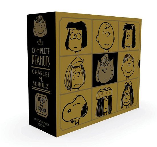 Cover for Charles M. Schulz · The Complete Peanuts 1987-1990 Gift Box Set (The Complete Peanuts) (Hardcover Book) (2013)