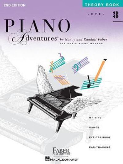 Cover for Nancy Faber · Piano Adventures Theory Book Level 3B: 2nd Edition (Bok) [2nd Revised edition] (1998)