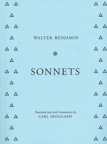 Cover for Walter Benjamin · Walter Benjamin - Sonnets (Pocketbok) (2015)