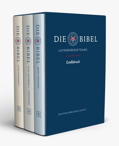 Cover for Martin Luther · The Large Print Luther Bible (Innbunden bok) (2019)