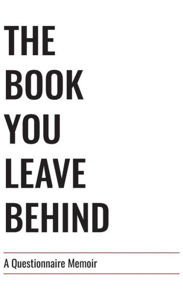 Cover for Cory Harper · The Book You Leave Behind (Hardcover bog) (2018)