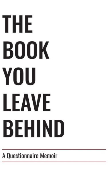 Cover for Cory Harper · The Book You Leave Behind (Hardcover Book) (2018)