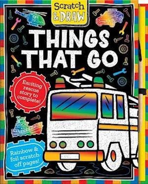 Cover for Lisa Regan · Scratch and Draw Things that Go - Scratch and Draw (Hardcover bog) (2022)