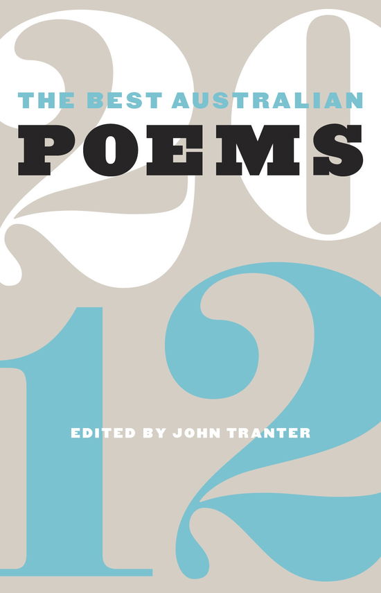 Cover for John Tranter · The Best Australian Poems 2012 (Paperback Book) (2012)