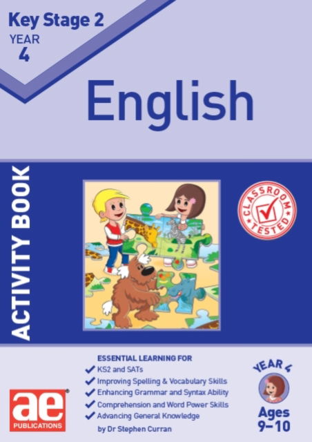 Cover for Dr Stephen C Curran · KS2 English Year 4 Activity Book (Taschenbuch) (2024)