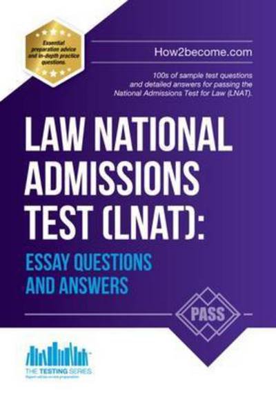 Cover for How2Become · Law National Admissions Test (LNAT): Essay Questions and Answers - LNAT Revision Series (Pocketbok) (2016)