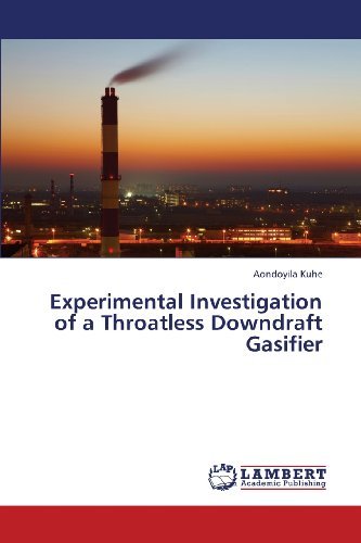Cover for Aondoyila Kuhe · Experimental Investigation of a Throatless Downdraft Gasifier (Paperback Book) (2013)