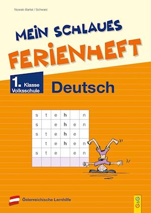 Cover for Irma Nowak-Bartel · Mein schlaues Ferienheft Deutsch - 1. Klasse Volksschule (Paperback Book) (2022)