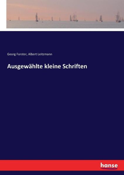 Cover for Forster · Ausgewählte kleine Schriften (Book) (2016)