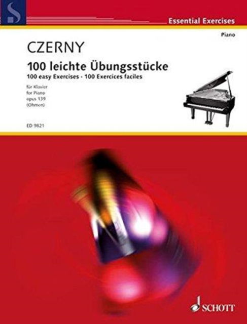 Cover for Czerny · 100 leichte Übungsst.,Kl.ED9821 (Book)