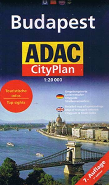 Cover for Adac Verlag · Budapest, ADAC CityPlan (Hardcover Book) (2001)