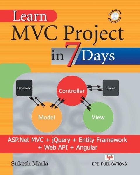 Cover for Marla Sukseh · Learn Mvc in 7 Days (Paperback Book) (2016)
