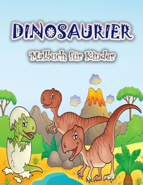 Cover for Schulz S · Dinosaurier-Malbuch fur Kinder (Taschenbuch) (2022)