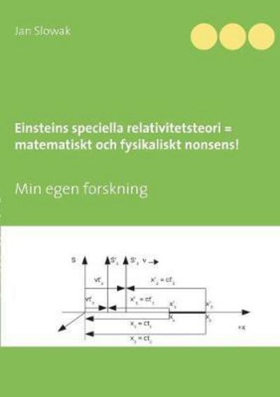 Cover for Slowak · Einsteins speciella relativitets (Book) (2017)