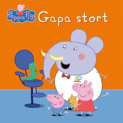 Cover for Marie Helleday Ekwurtzel · Greta Gris: Gapa stort (Inbunden Bok) (2018)