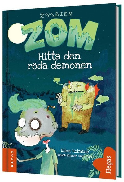 Cover for Ellen Holmboe · Zombien Zom: Hitta den röda demonen (Gebundesens Buch) (2021)