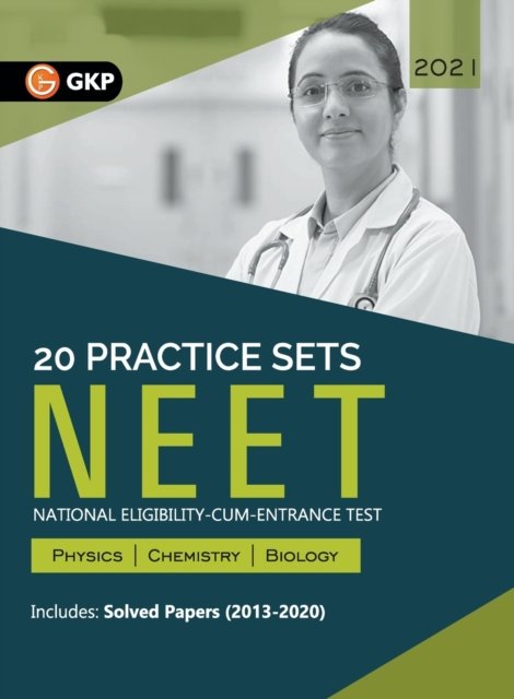 Neet 2021 20 Practice Sets (Includes Solved Papers 2013-2020) - Gkp - Bøger - G. K. Publications - 9789390187812 - 22. december 2020