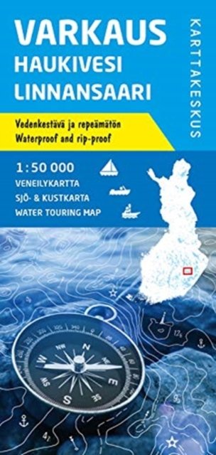Varkaus Haukivesi Linnansaari - Water touring map (Map) (2019)