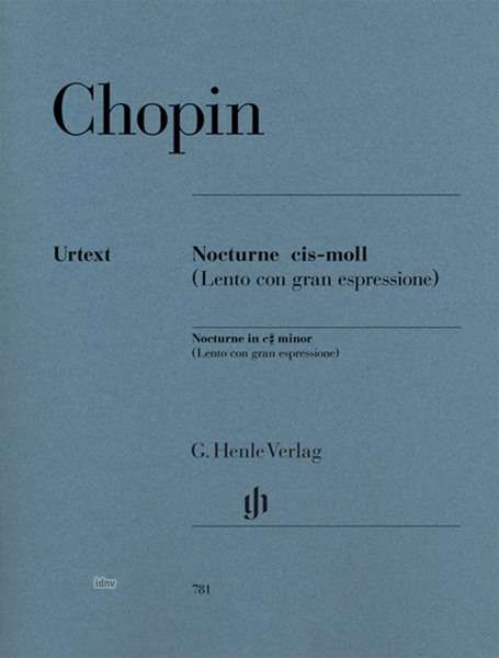 Cover for Chopin F · Nocturne Cismoll Op Post (Bok) (2018)