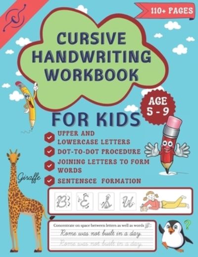 Cover for Chittifinds Vj · Cursive Handwriting Workbook: Cursive Handwriting workbook for grades 2 - 4 (Paperback Book) (2022)