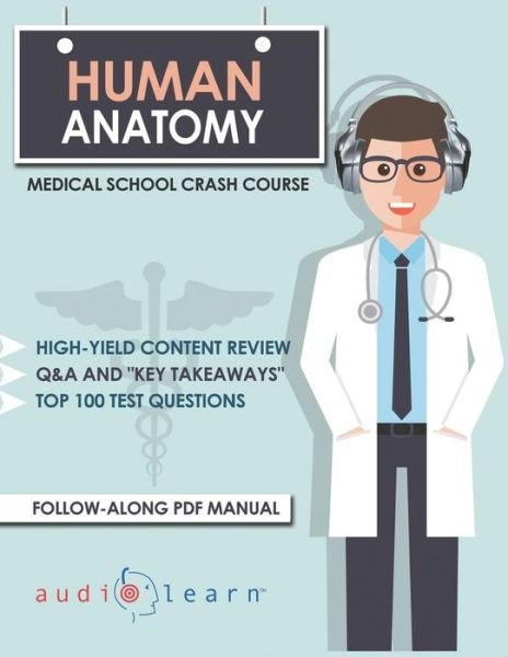 Cover for Audiolearn Medical Content Team · Human Anatomy: Medical School Crash Course (Taschenbuch) (2020)
