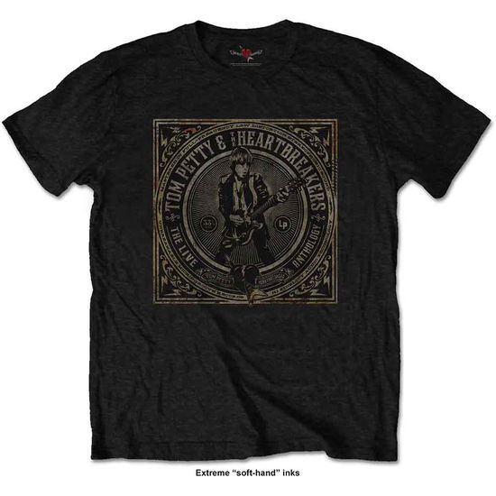 Cover for Tom Petty &amp; The Heartbreakers · Tom Petty &amp; The Heartbreakers Unisex T-Shirt: Live Anthology (Soft Hand Inks) (T-shirt)