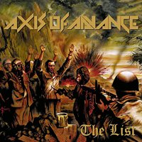 Cover for Axis of Advance · The List (Swamp Green Marble Vinyl) (LP) (2021)